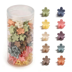 Lahnie front packaging showing 100 mini flower clips, easy styling set