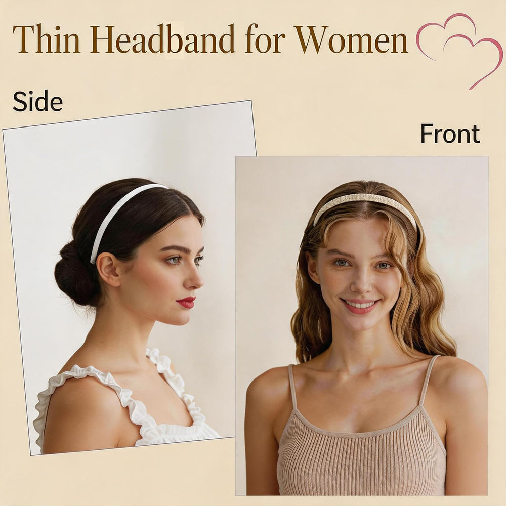 Lahnie headband in use while running showing secure non-slip hold and sweat-friendly fabric