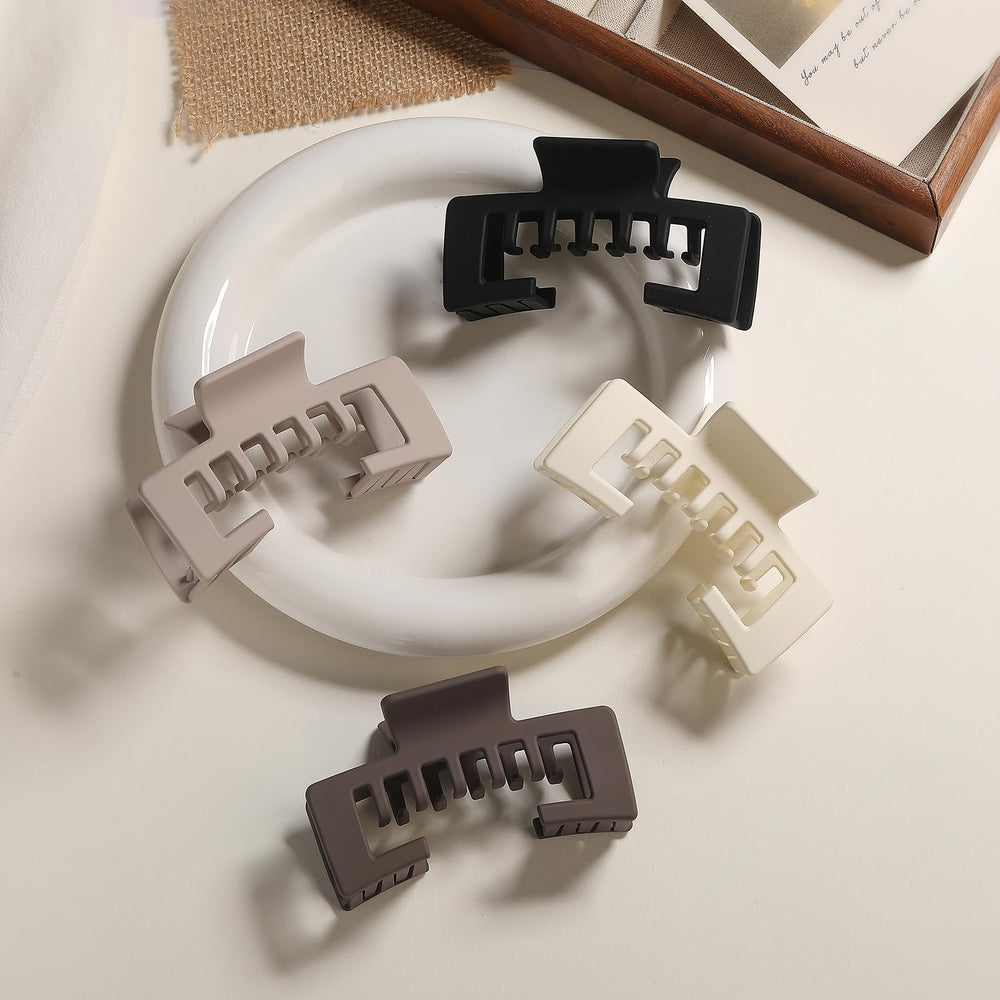 Lahnie clip gripping thick hair showing strong hold and reliable performance benefit
