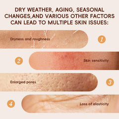 LAIKOU milky toner pouring showing hydration boost and easy absorption