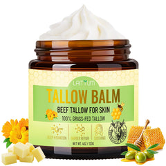 LAITYUM jar on bathroom shelf in a lifestyle scene suggesting daily routine use