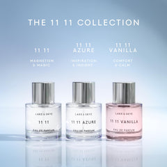 Lake & Skye next to a purse showing travel-friendly 2 mL sample convenience