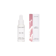 Lake & Skye front bottle showing label, compact sample for travel