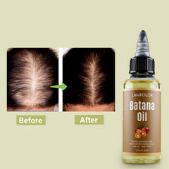 Lampolar Batana Oil on bathroom shelf as part of natural routine