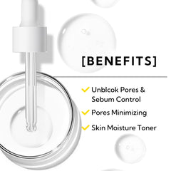 LANBENA removed strip displaying extracted blackheads and clarity
