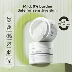 LANBENA tube squeeze close-up showing smooth gel texture and control