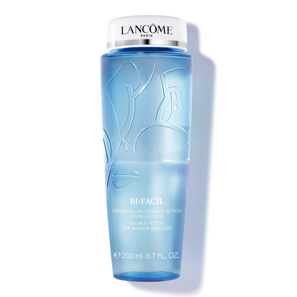 Lancôme Bi-Facil front bottle view showing sleek packaging and product clarity