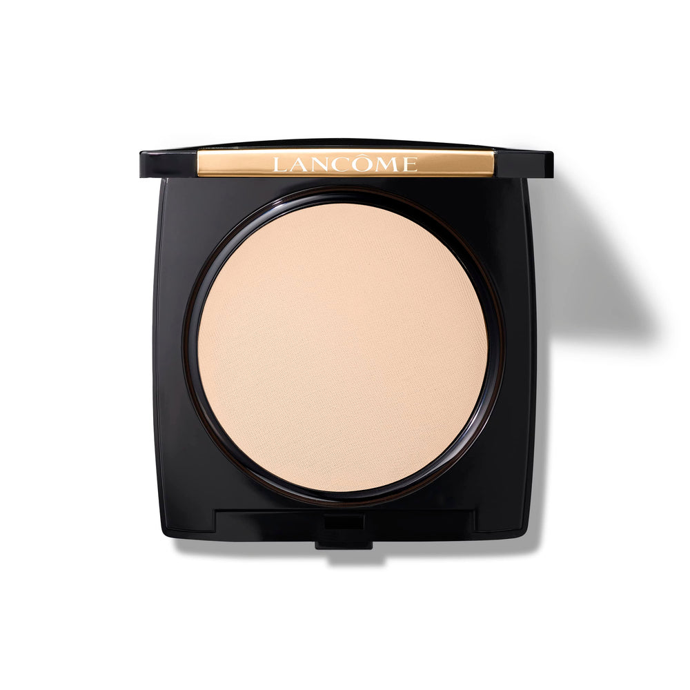 Lancôme compact front view showing shade 320 Amande for quick selection