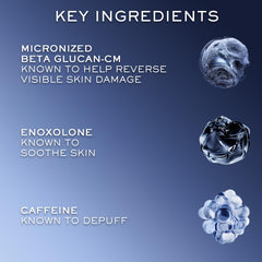 Close-up of Lancôme Génifique ingredients including hyaluronic acid signifying barrier support benefit
