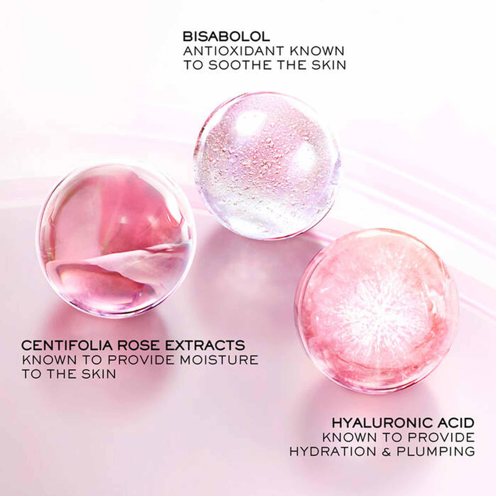 Lancôme Hydra Zen dispensing gel onto fingertip, demonstrating quick absorption benefit