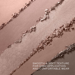 Lancôme Hypnôse close-up of pans showing matte and metallic textures for smooth blendable application