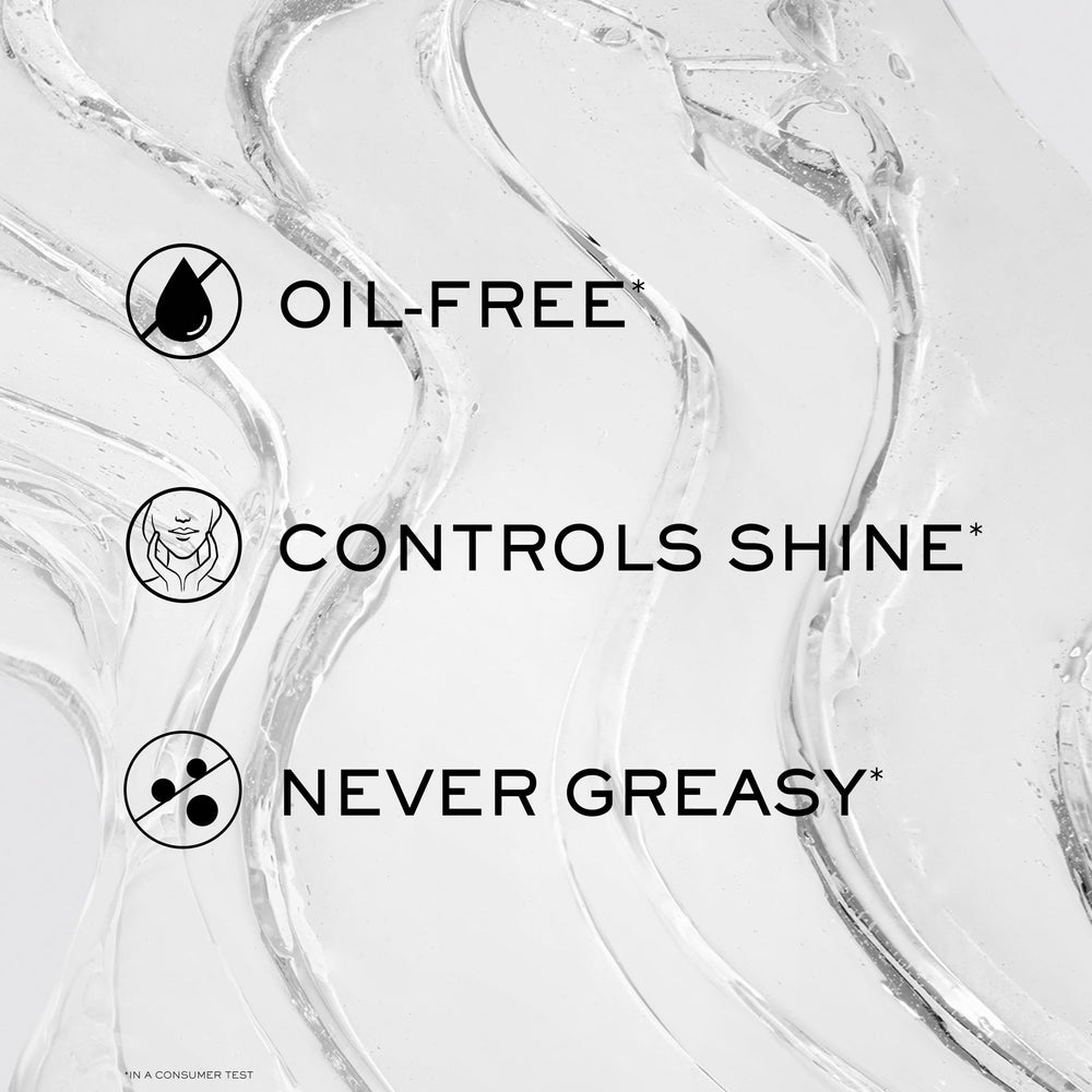 Lancôme pump dispensing primer illustrating precise control benefit