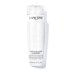 Lancôme front packaging showing bottle and label, conveying trusted luxury and clarity