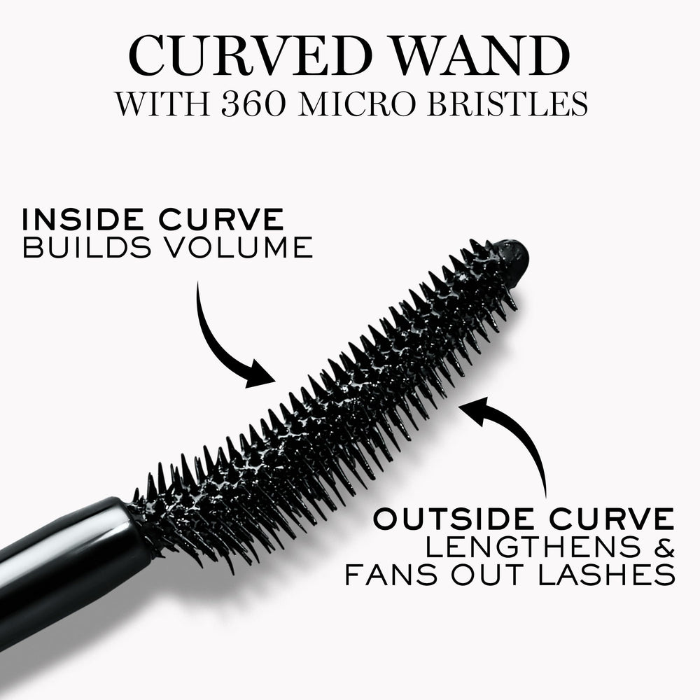 Lancôme Lash Idôle gel formula swatch showing smooth texture and lightweight feel