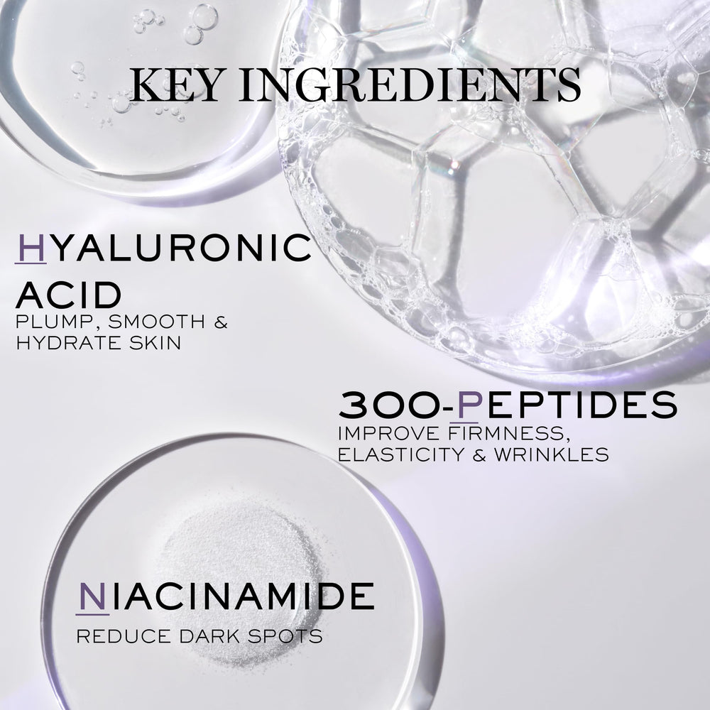 Lancôme refill sachet and jar demonstrating sustainable packaging option