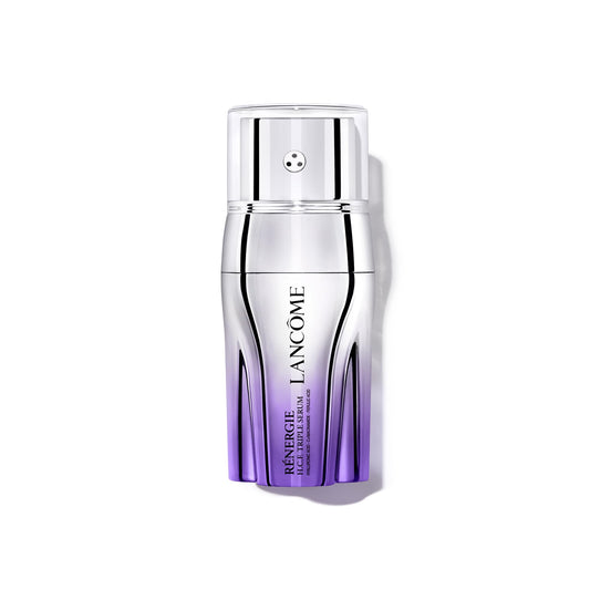 Lancôme front packaging showing compact 20ml bottle and brand clarity