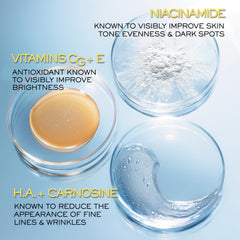 Lancôme application on hand illustrating invisible finish and quick absorption