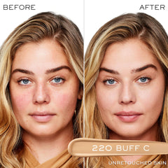 Lancôme applicator doe-foot close-up with precise tip for targeted coverage