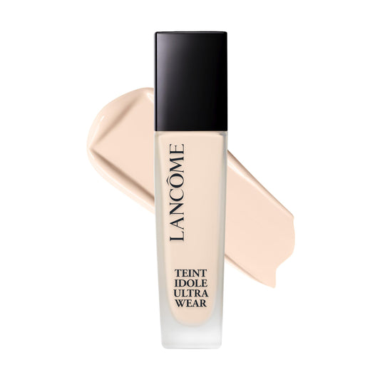 Lancôme front packaging showing sleek bottle and shade label, professional finish