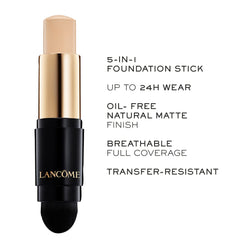 Lancôme stick open revealing product tip and benefit precise targeted application