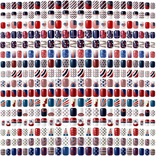 Landhoow front packaging showing 16 packs and patriotic theme for easy event prep