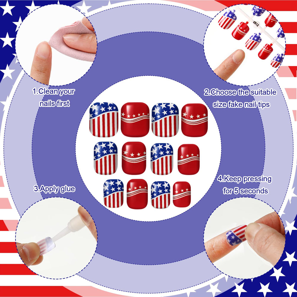 Landhoow sorted nails in organizer showing sizes for easy selection