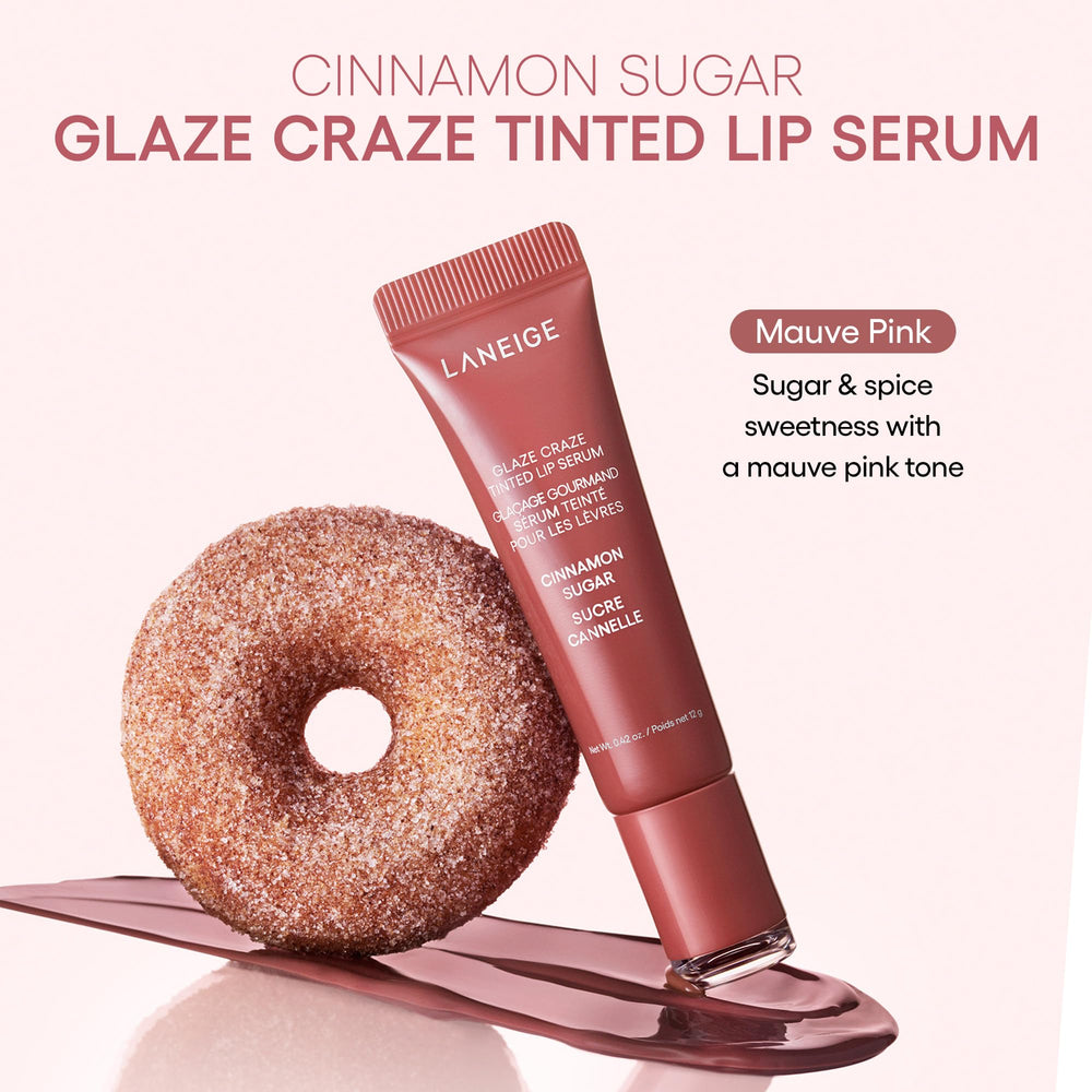 LANEIGE size comparison with ruler shows full‑size serums for travel convenience