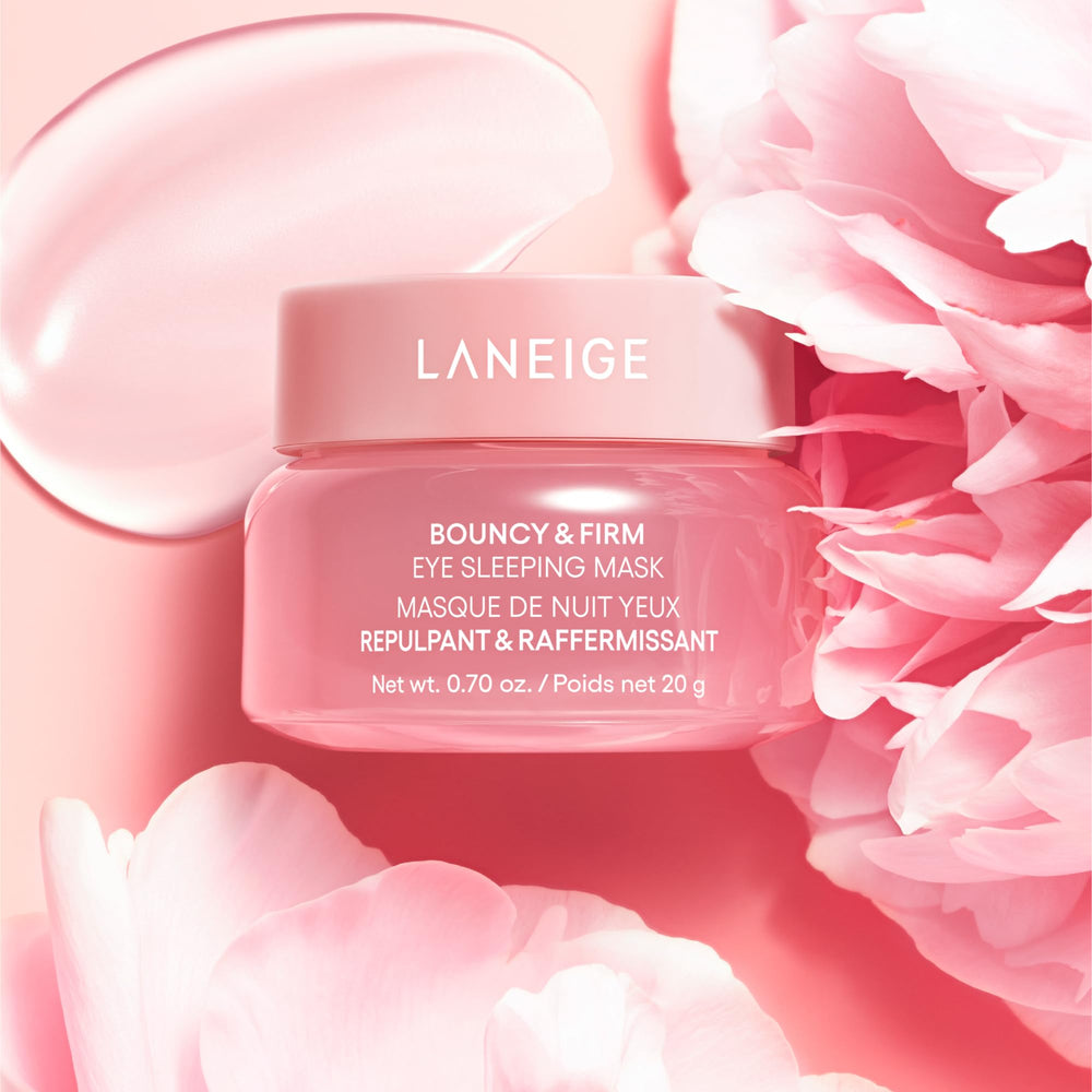 LANEIGE whipped gel texture on fingertip, shows cooling and lightweight hydration