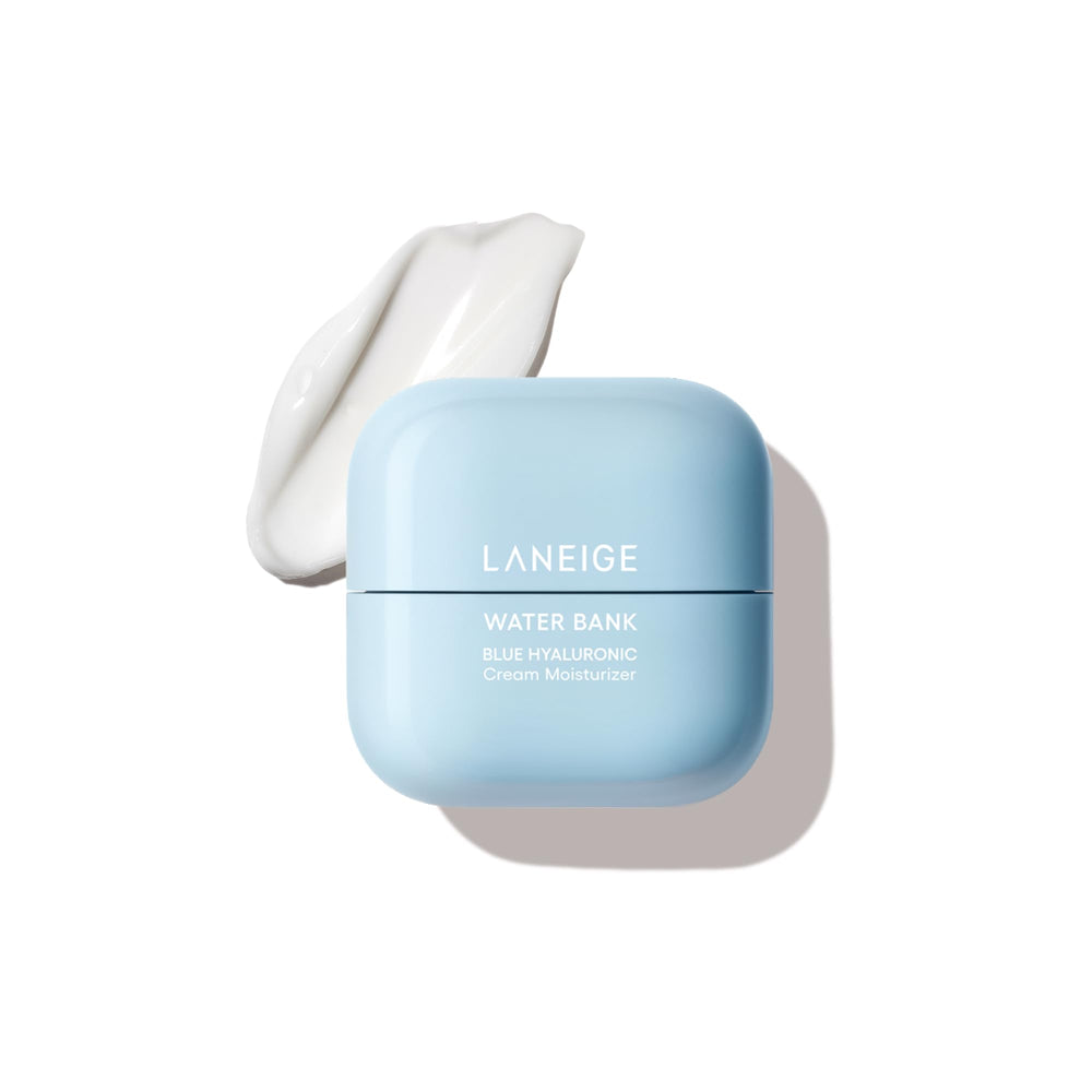 LANEIGE jar front view showing clean packaging and hydrating benefit