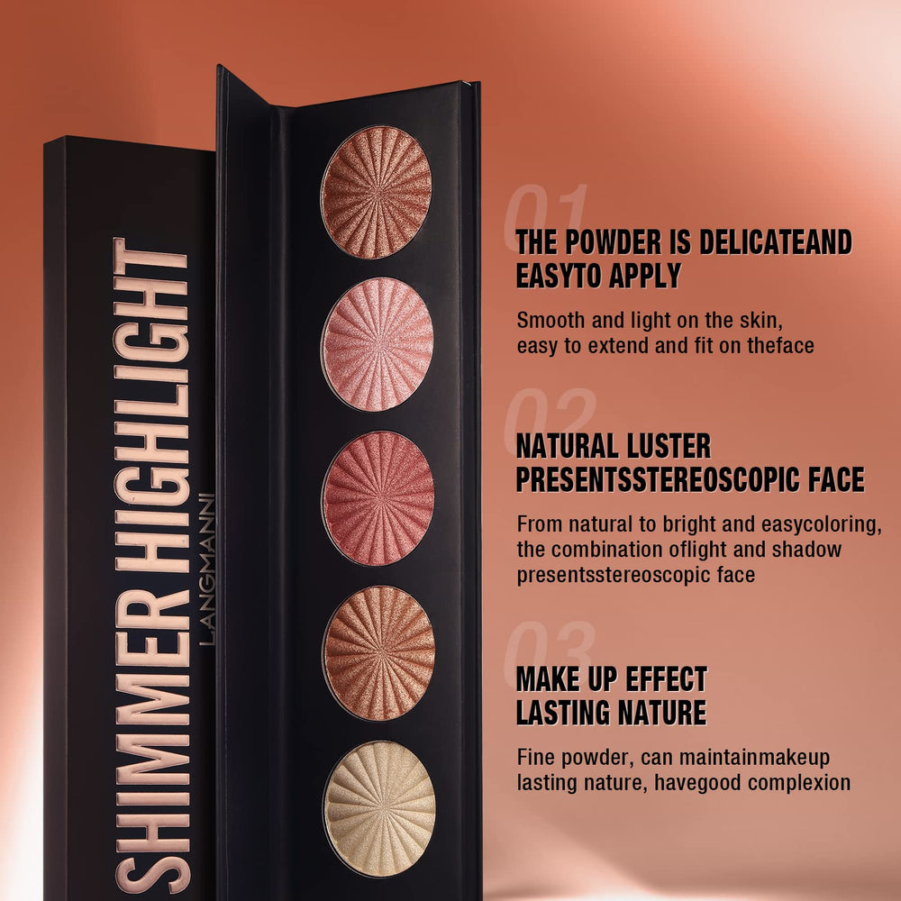 LANGMANNI compact next to coin size comparison for travel ease