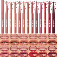 LANGMANNI front packaging showing all 12 colors and easy selection benefit