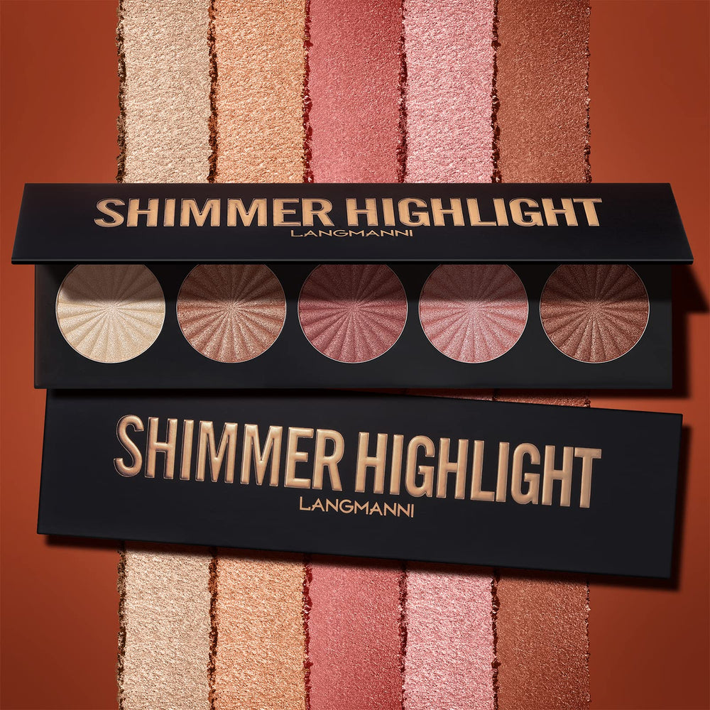 LANGMANNI applied on cheekbones creates luminous sculpted benefit