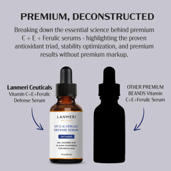 Lanmeri applying serum to face with hands demonstrating easy layering and smooth finish