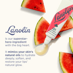 Lanolips on elbow illustrating targeted moisture for rough patches and lasting protection