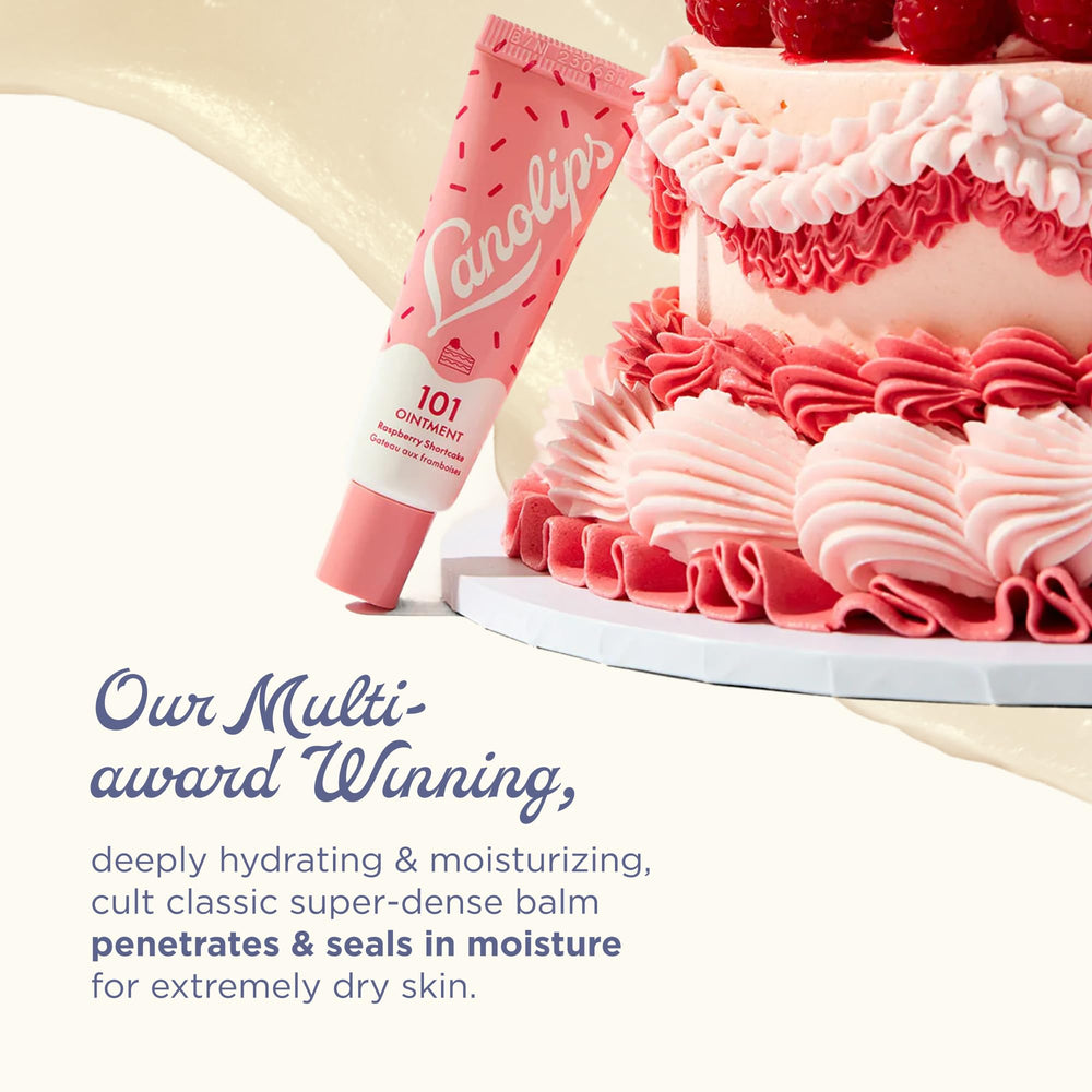 Lanolips open tin texture close-up demonstrating smooth, rich balm hydration