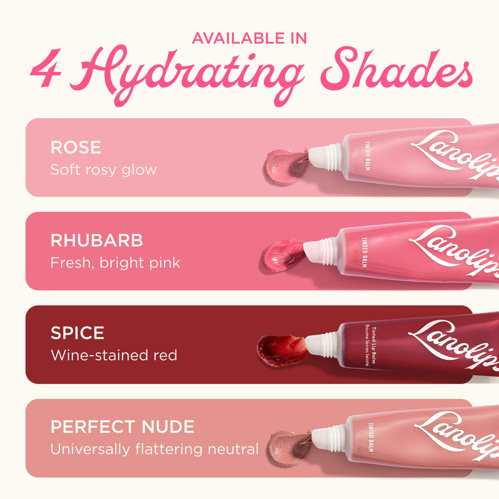 Lanolips tube held in hand for size comparison and portable on-the-go convenience