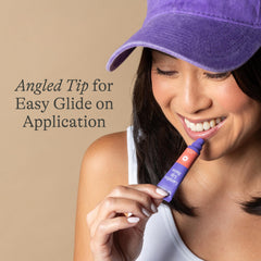 Lansinoh two tubes inside a travel bag for convenient reapplication