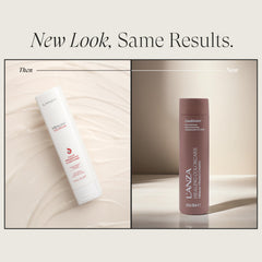 L’ANZA conditioner creamy texture close-up highlighting smooth hydration properties