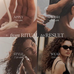 L’ANZA creamy lather texture close-up illustrating rich hydration and gentle cleanse