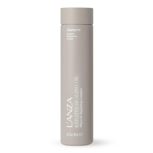 L’ANZA bottle front packaging showing brand and smoothing benefits