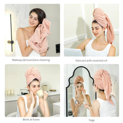 Laojbaba towel on bathroom counter staged for fast-dry routine benefit