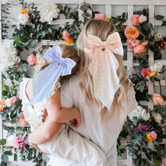 LAPOHI bow styled with outfit showing versatile accessory pairing benefit