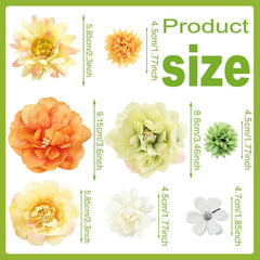 LAPOHI close-up of fabric petals displaying realistic texture and durable finish