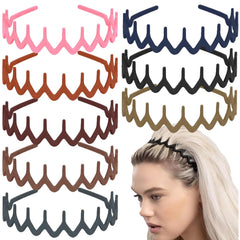 LAPOHI front packaging showing eight multicolour headbands for easy outfit matching
