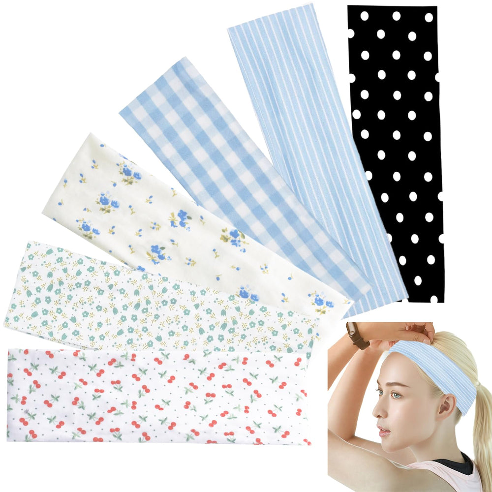 LAPOHI front packaging shows six printed headbands and variety benefit