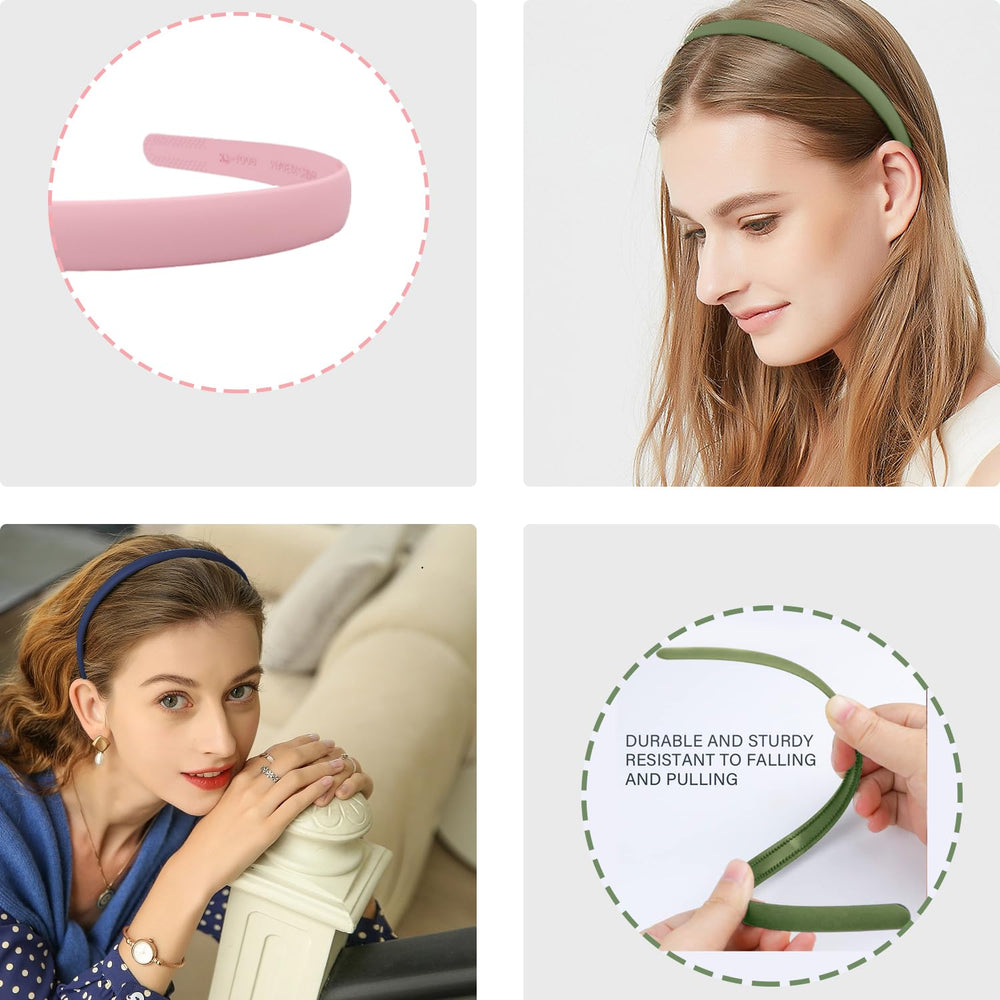 LAPOHI headband worn by model demonstrating secure fit and all-day comfort benefit