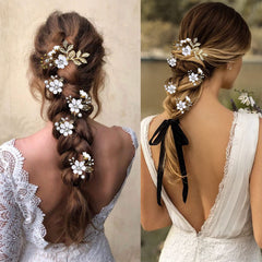 LAPOHI pins in a wedding setting on veil and flowers, conveys romantic aesthetic