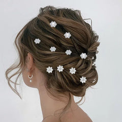 LAPOHI pearl and flower combo highlighting elegant mixed textures
