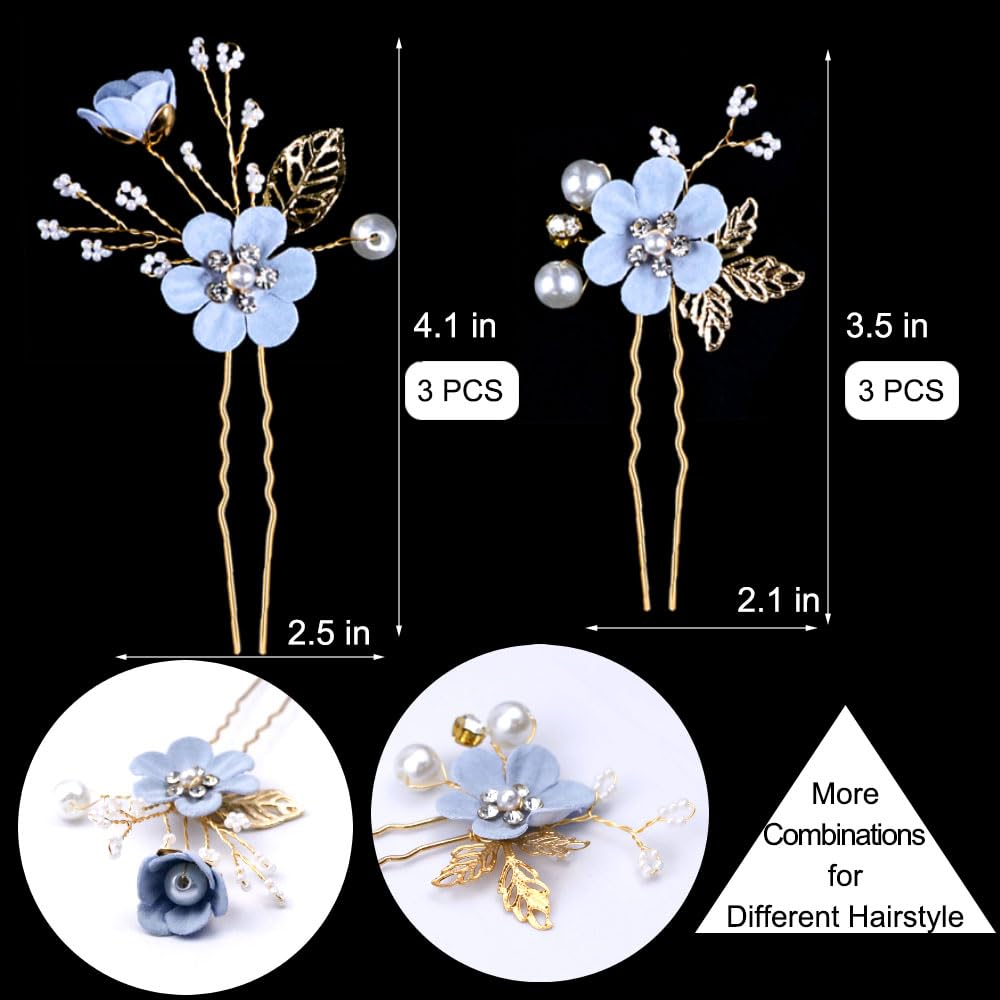 LAPOHI cream-blue petal fabric texture creating soft floral accents