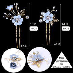 LAPOHI cream-blue petal fabric texture creating soft floral accents